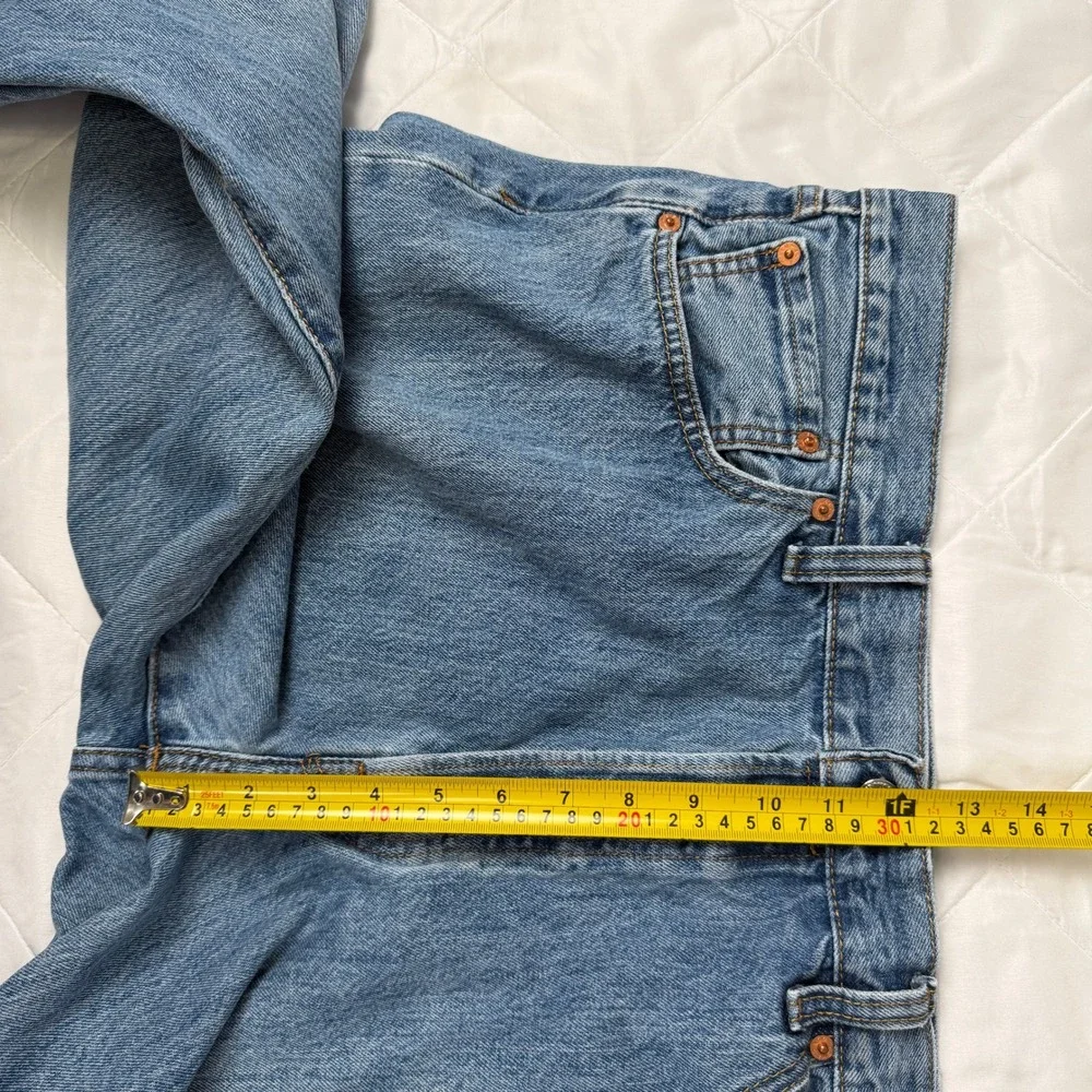 Levi's 501 Original Jeans Men's 40x36 Medium Stonewash Button Fly Straight
